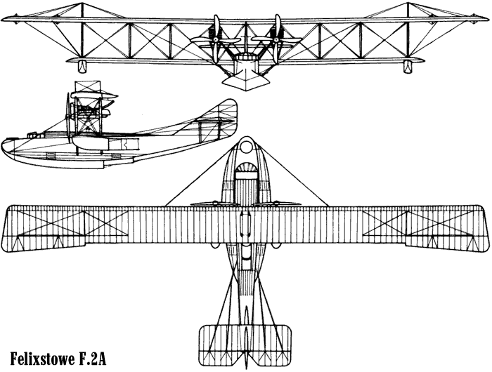 Afbeeldingsresultaat voor Felixstowe F.2A